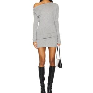 Lovers + Friends Grey Mini Dress
